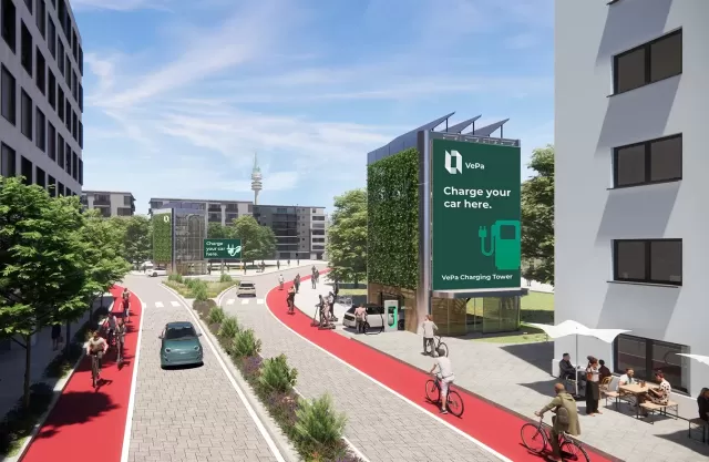 VePa: Revolutionizing Urban Parking with EV Charging Towers